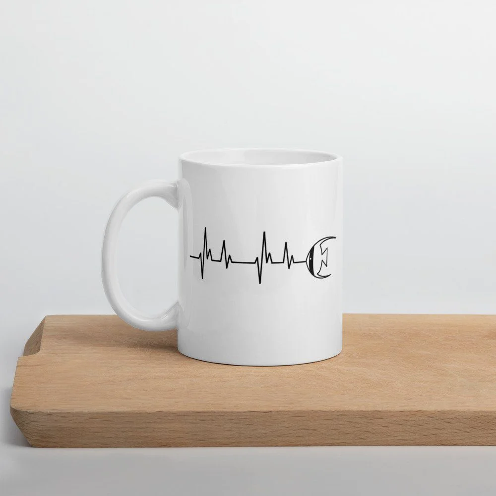 Taza blanca brillante - Imagen 5