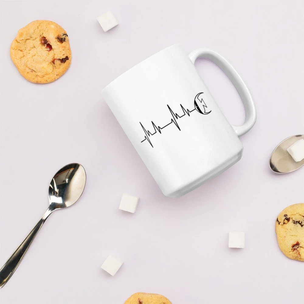 Taza blanca brillante - Imagen 6