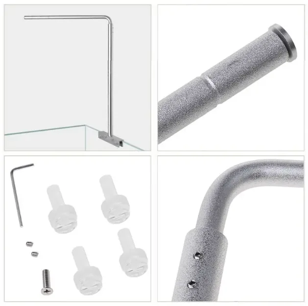 Soporte de Aluminio para Colgar Pantallas Led de Acuarios - Imagen 4
