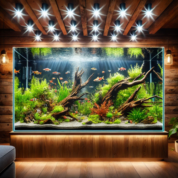 luz led para acuario plantado