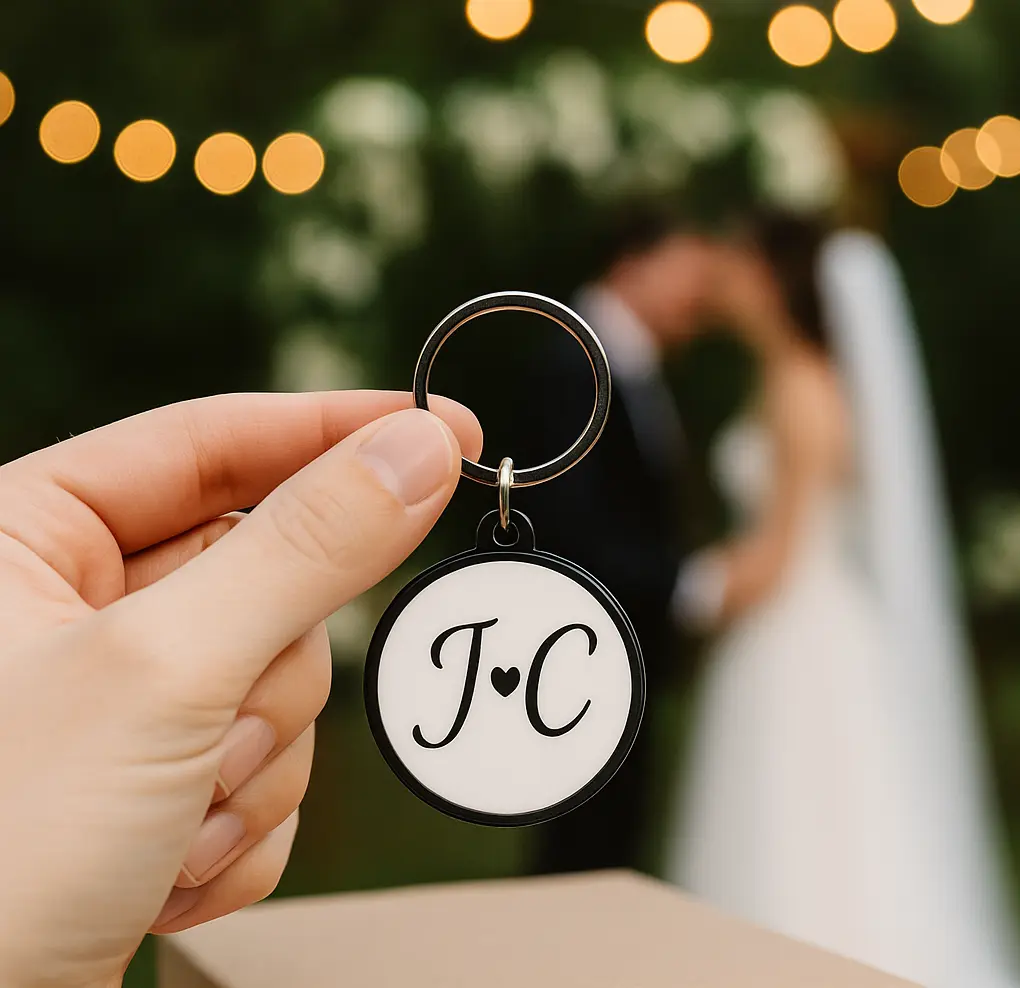 llaveros personalizados para bodas