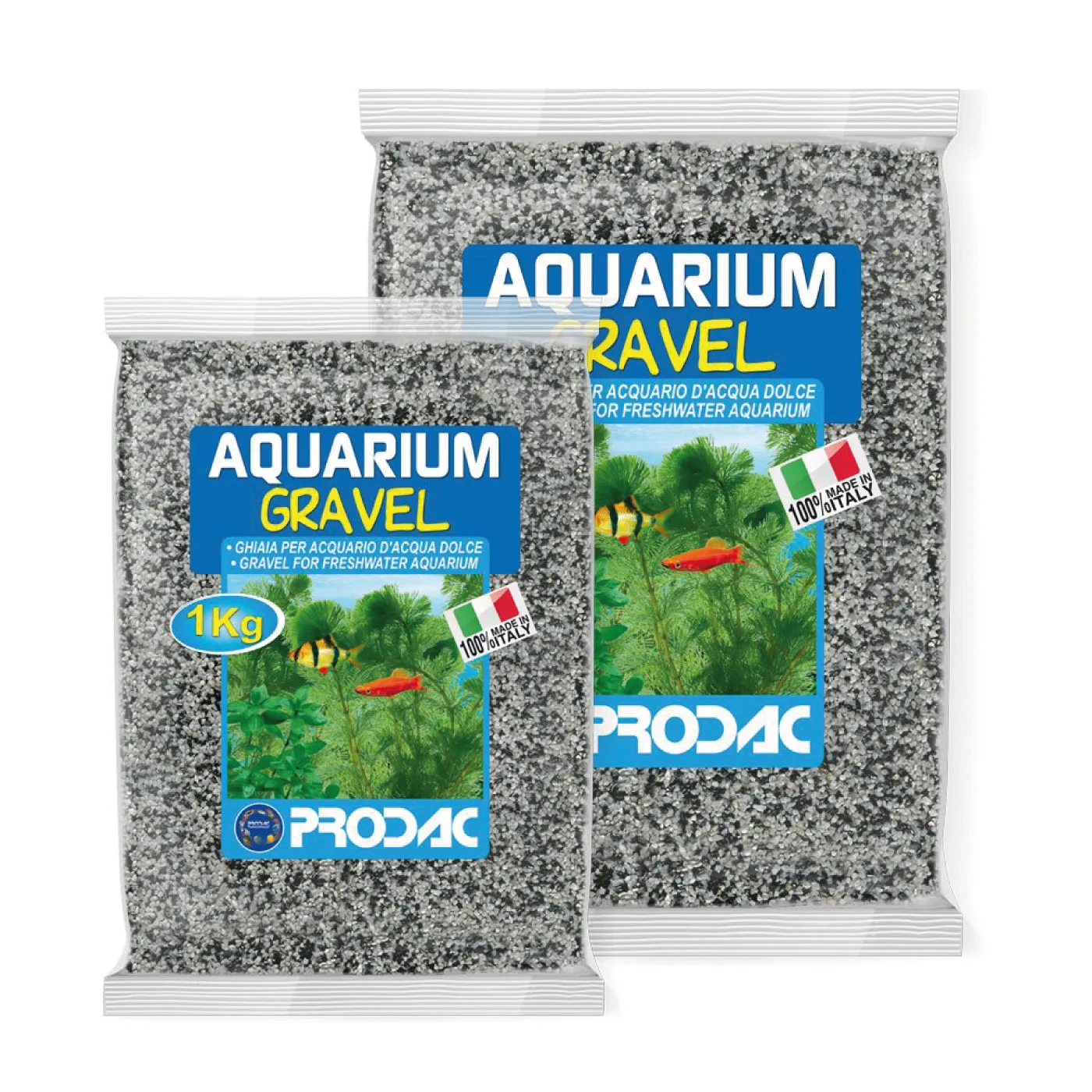 PRODAC ARENA BLANCA Y NEGRA FINA 2,5 KG