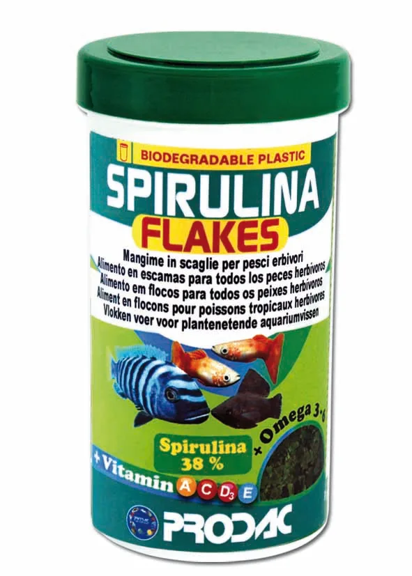 PRODAC SPIRULINA FLAKES 250 ML 50 G