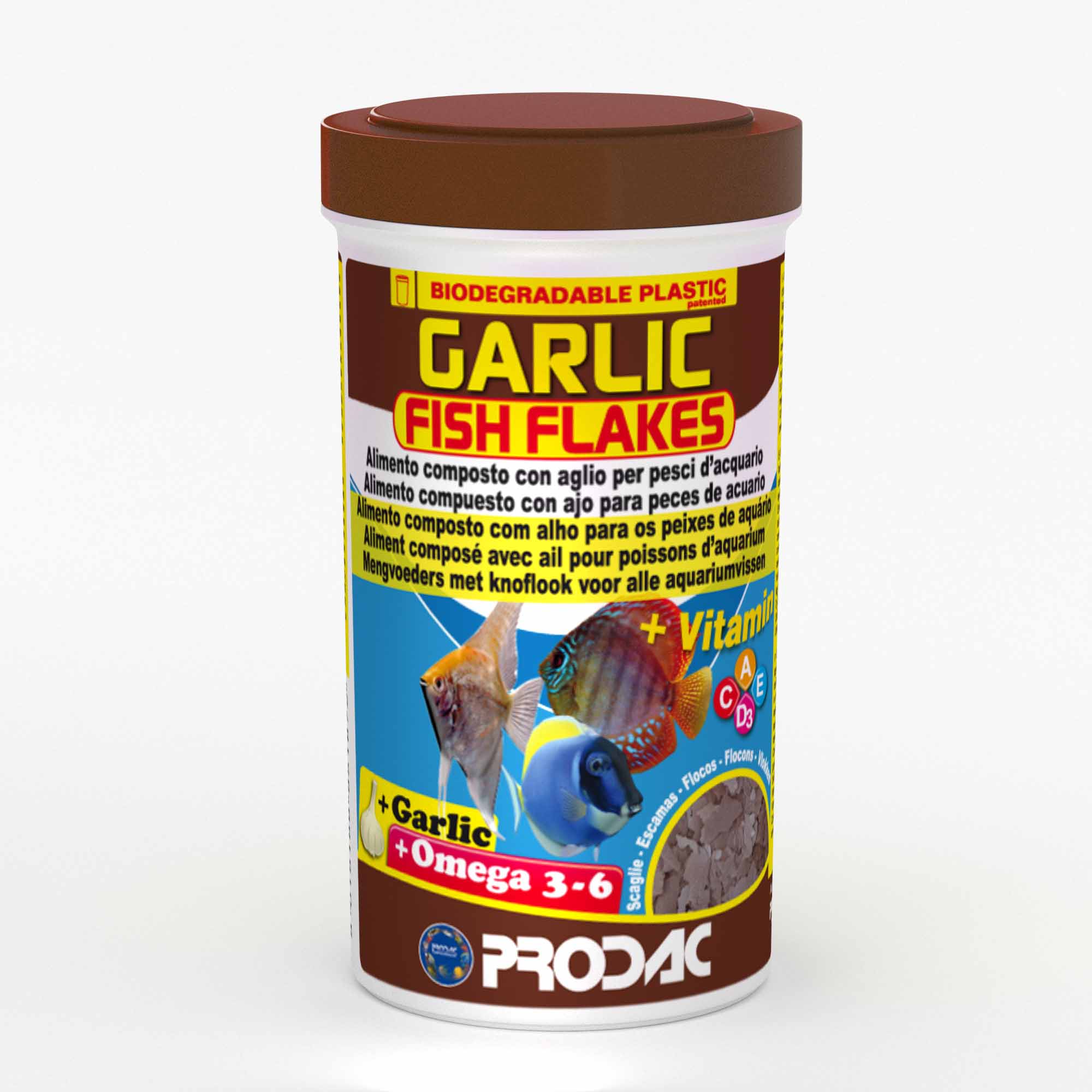 PRODAC GARLIC FISH FLAKES 100 ML 20 GR