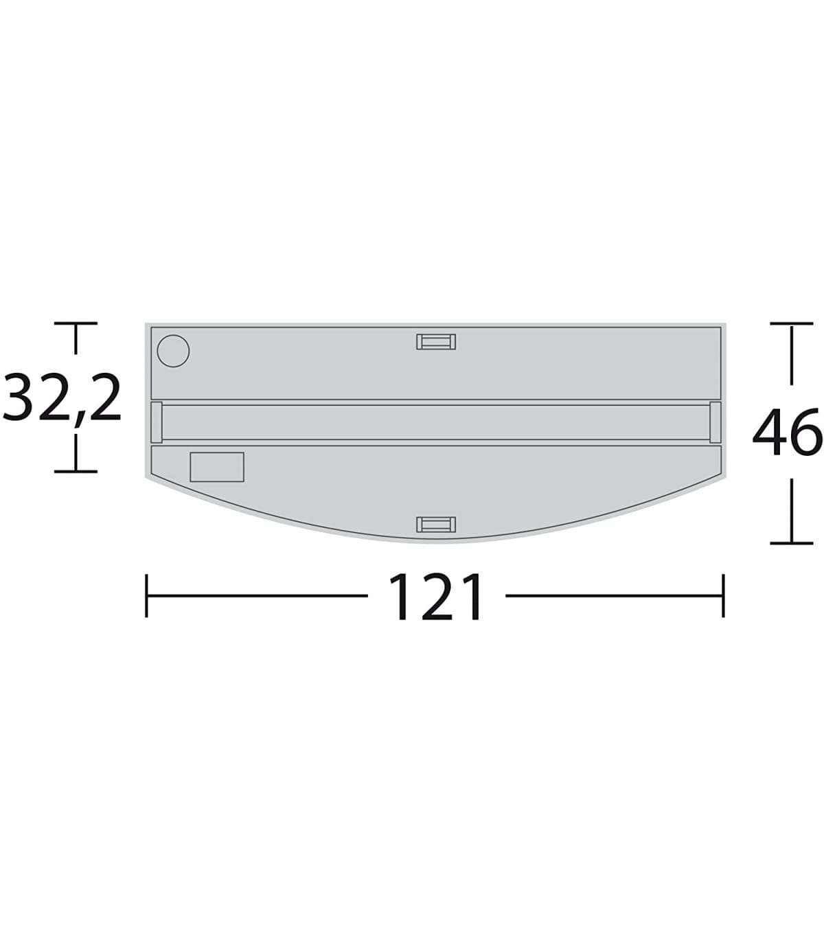 Kit Completo Acuario 260L 121x46x64 + filtro + iluminación – JUWEL VISION LED 260 BLANCO - Imagen 5