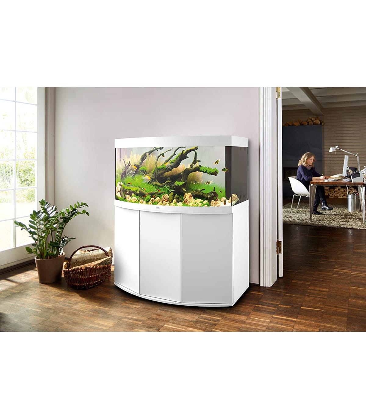 Kit Completo Acuario 260L 121x46x64 + filtro + iluminación – JUWEL VISION LED 260 BLANCO - Imagen 2