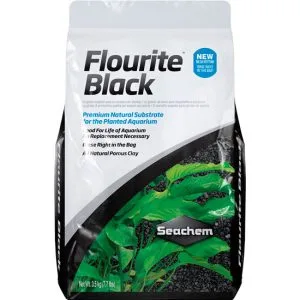 Flourite Black 7 kg Seachem - Sustrato Nutritivo para Acuario Plantado