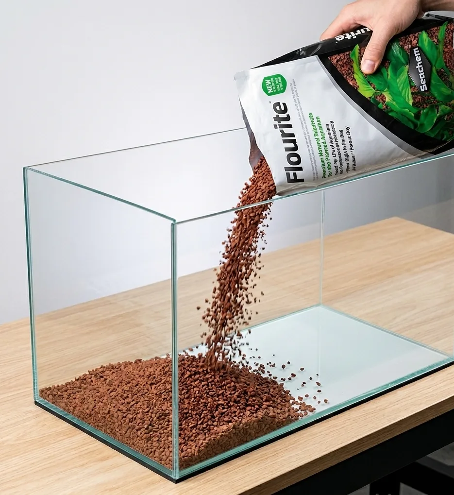 sustratos para acuarios plantados
