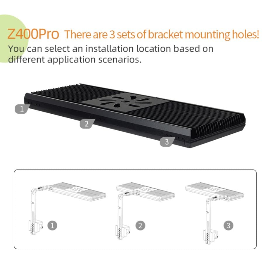 Pantalla LED Week Aqua Z400 90W – Acuarios Dulces 60–90 cm | Luz LED Acuario Plantado RGB UV App - Imagen 3