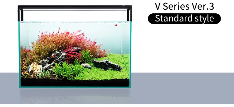 pantalla led acuario plantado 60 cm