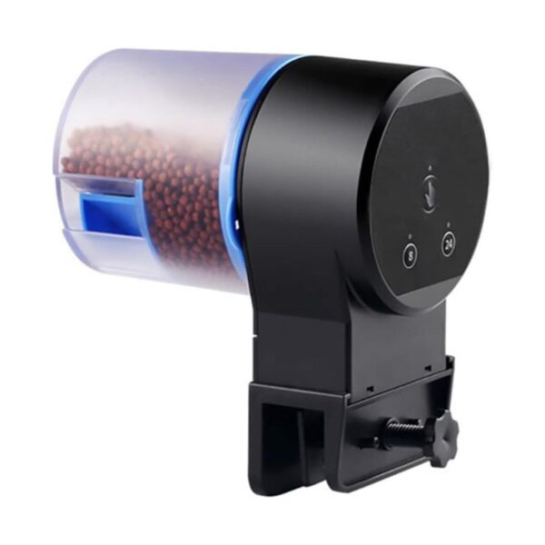 comedero automático para peces de acuario
