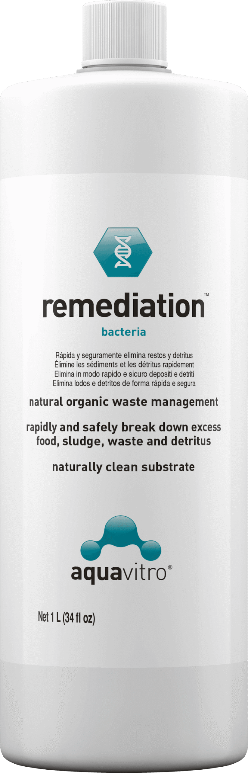Remediation AquaVitro - Eliminador de Amoniaco y Tóxicos - Imagen 2