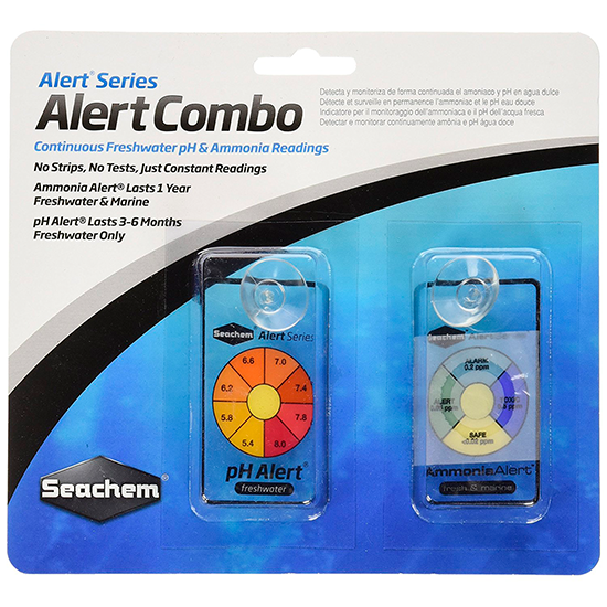 Seachem Alert Combo - Medidor Continuo de Amoniaco Libre y pH para Agua Dulce
