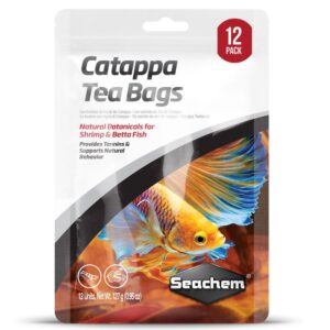Seachem Catappa Tea Bags Pack 12 unid. - Bolsitas de Hojas de Catappa