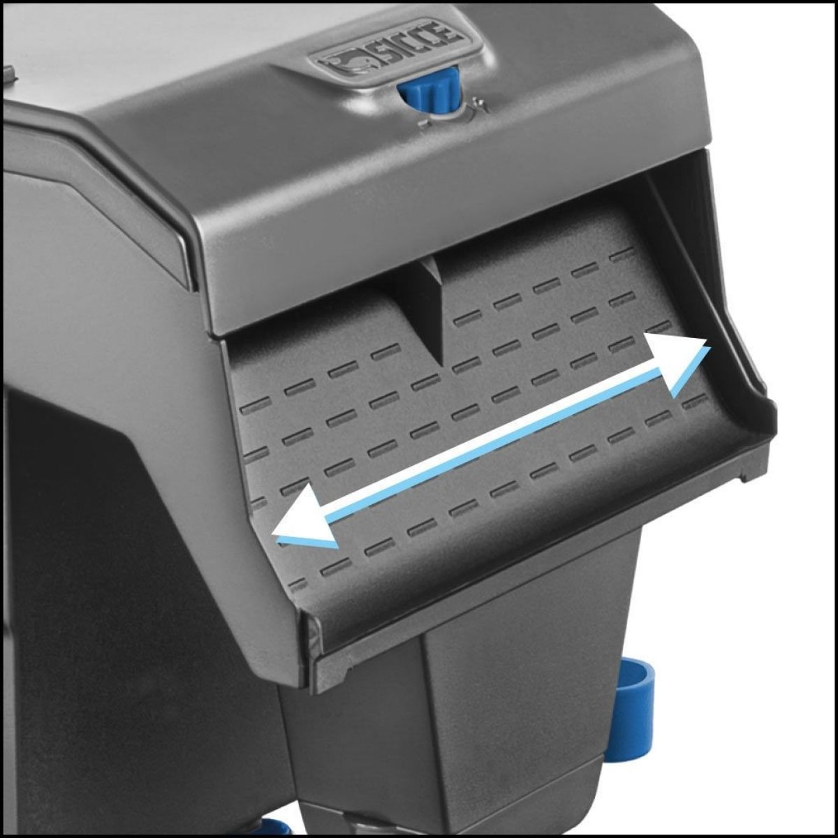 Aqua Filtra Sicce - Filtro de Mochila y Filtro Cascada para Acuario - Imagen 4