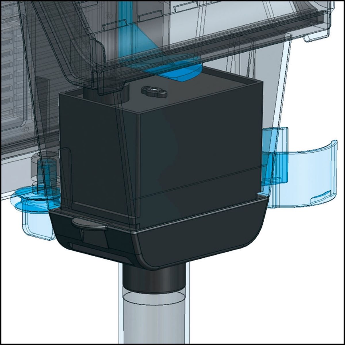 Aqua Filtra Sicce - Filtro de Mochila y Filtro Cascada para Acuario - Imagen 5