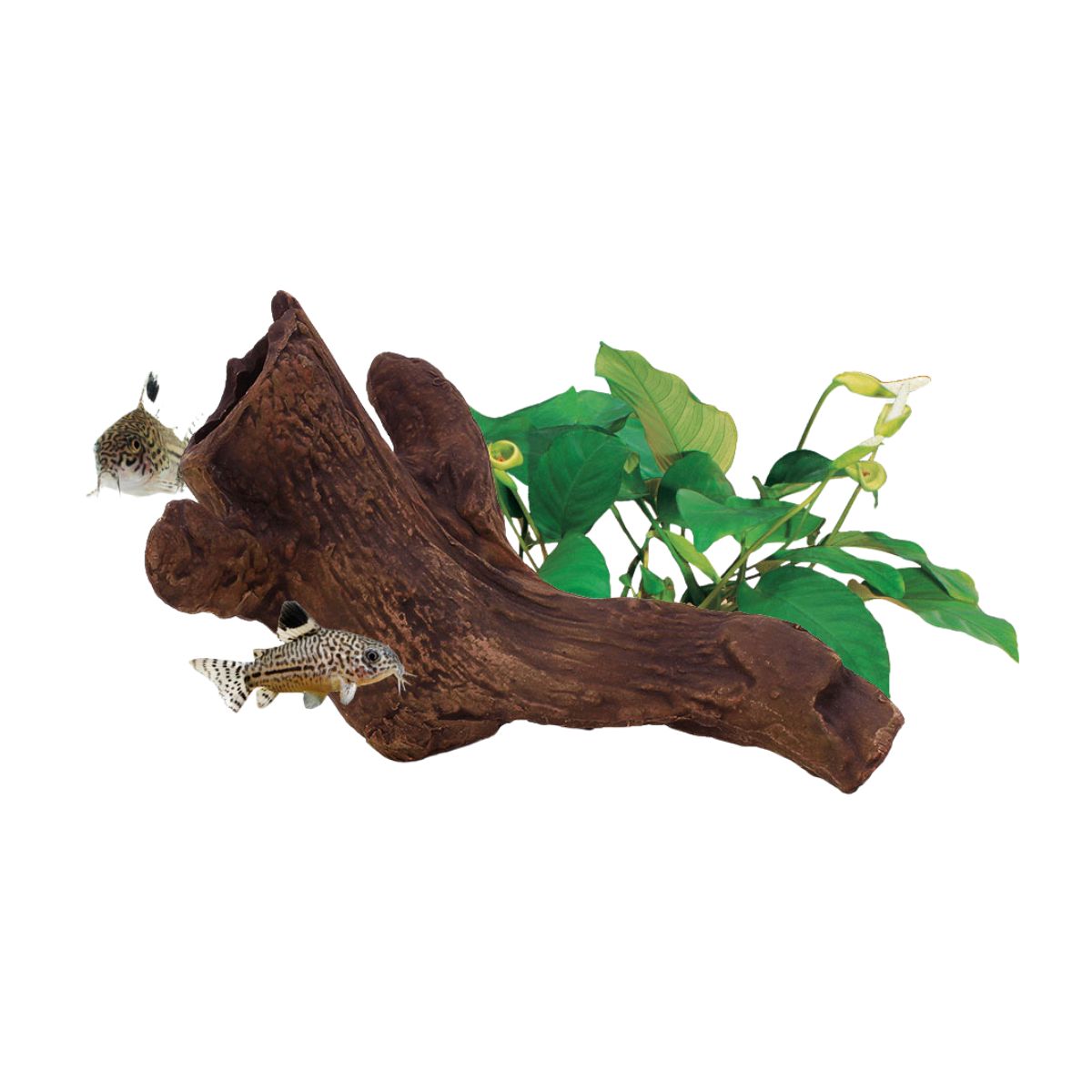 Cueva Cerámica Modelo B2 AquaVitro - Cueva Decorativa para Peces Territoriales