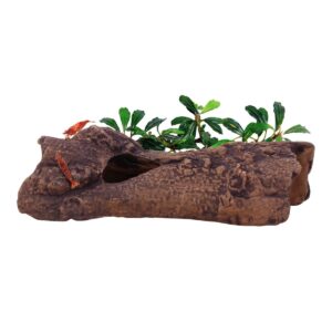 Cueva Cerámica Modelo L1 AquaVitro - Cueva Baja para Peces de Fondo