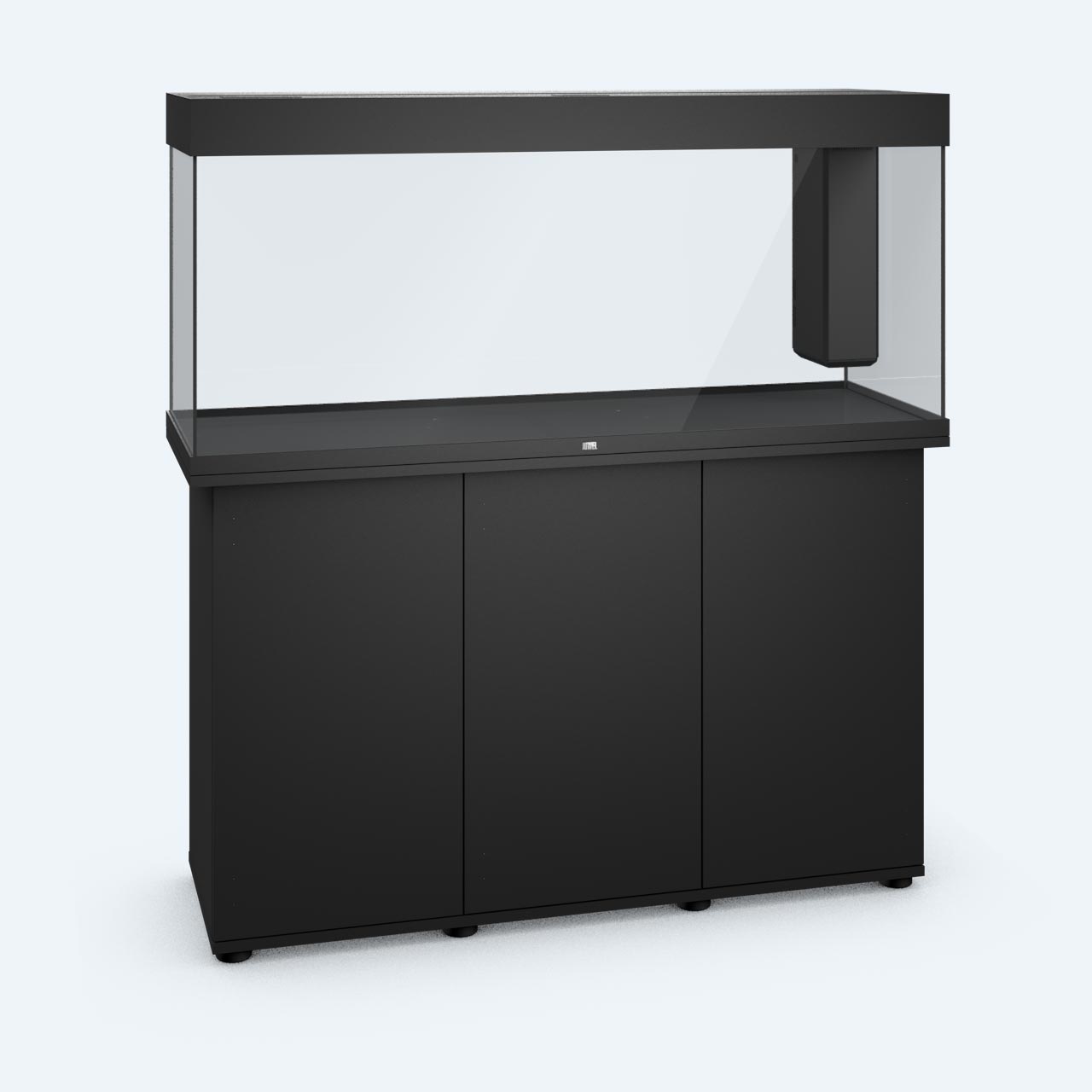 Kit completo Acuario 240L 121x41x55 cm + filtro + luz + calentador – JUWEL RIO LED 240 NEGRO - Imagen 4