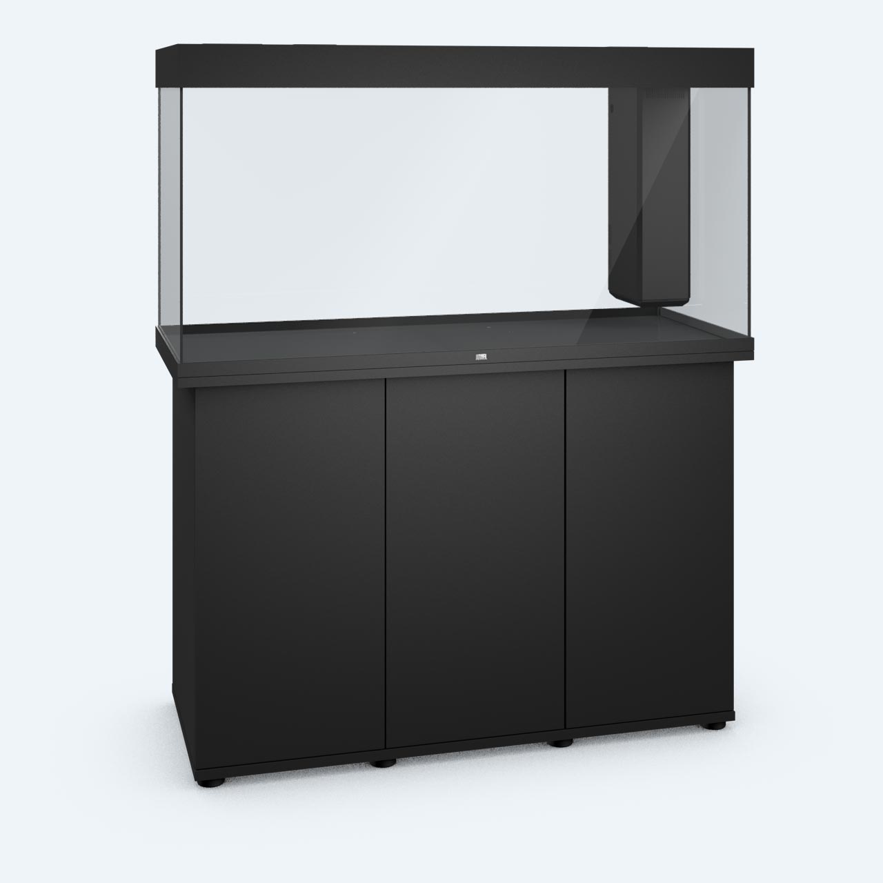 Kit completo Acuario 350L 121x51x66 cm + filtro + luz + calentador – JUWEL RIO LED 350 NEGRO - Imagen 4