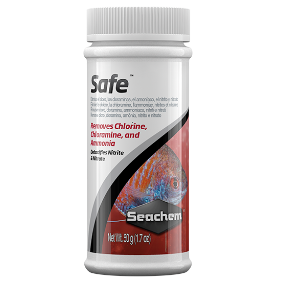 Seachem Safe 50 gr - Acondicionador de Agua en Polvo