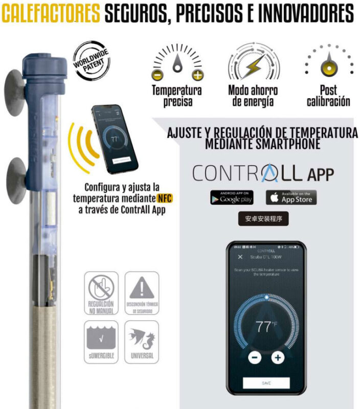 Scuba Contactless Sicce - Calentador Acuario Ajuste sin Contacto - Imagen 3
