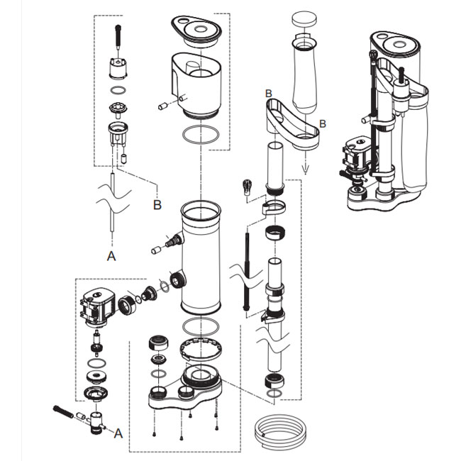 Skimmer Division 500 AquaVitro - Skimmer de Proteína para Sump hasta 2.000 L - Imagen 4