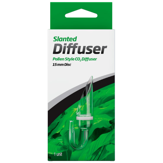 Seachem Slanted Diffuser 15 mm - Difusor de CO2 Bajo Perfil