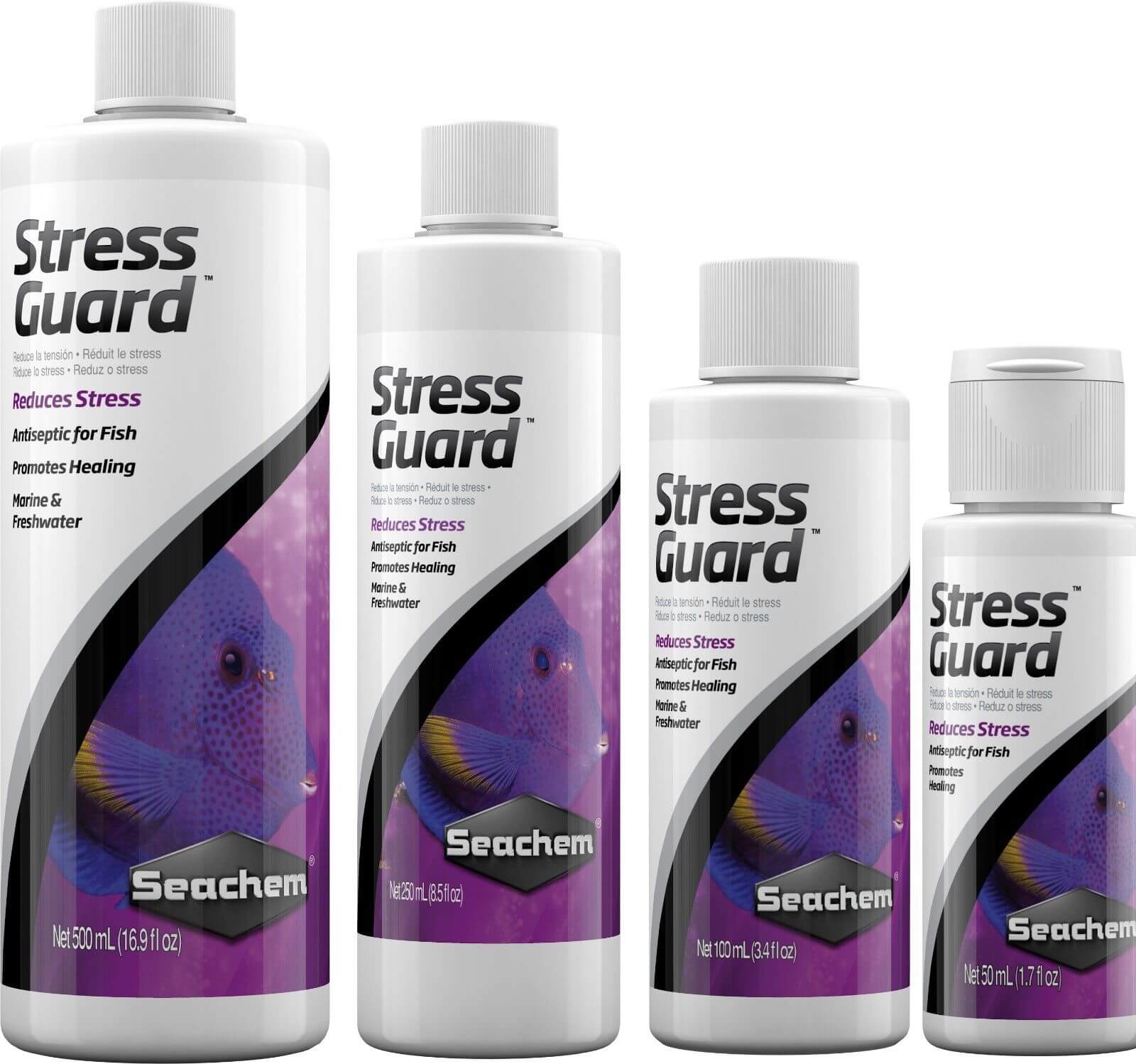 Seachem StressGuard - Protector Antiestrés para Peces