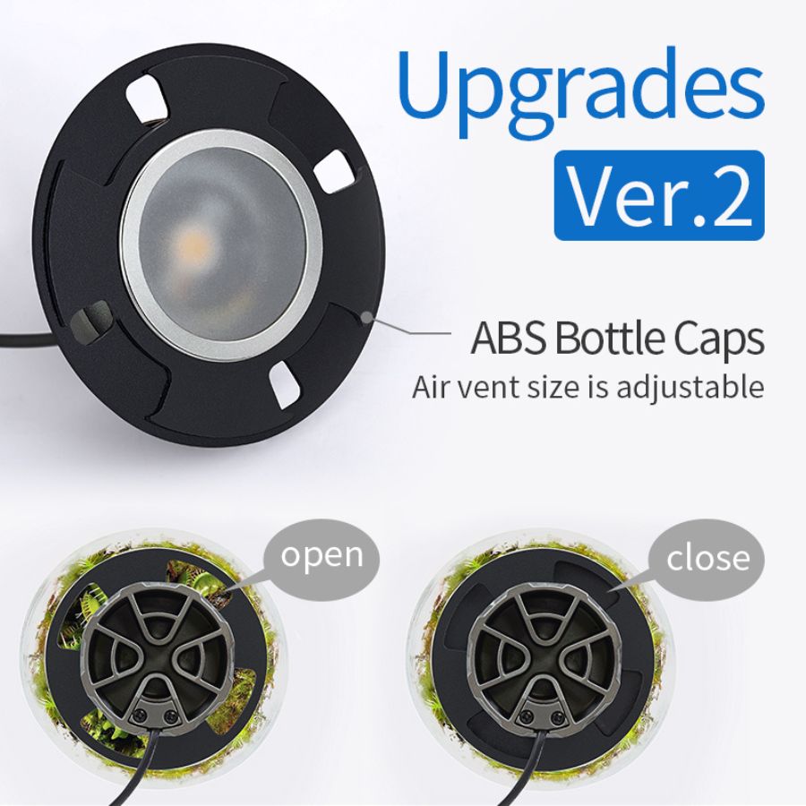 Mini7Pro-O Week Aqua - Lámpara LED para Wabi Kusa y Nano Acuario - Imagen 6