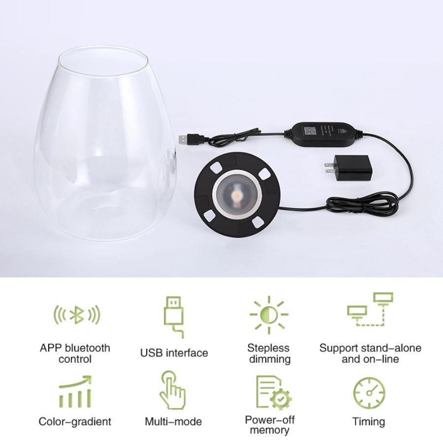 Mini7Pro-O Week Aqua - Lámpara LED para Wabi Kusa y Nano Acuario - Imagen 5