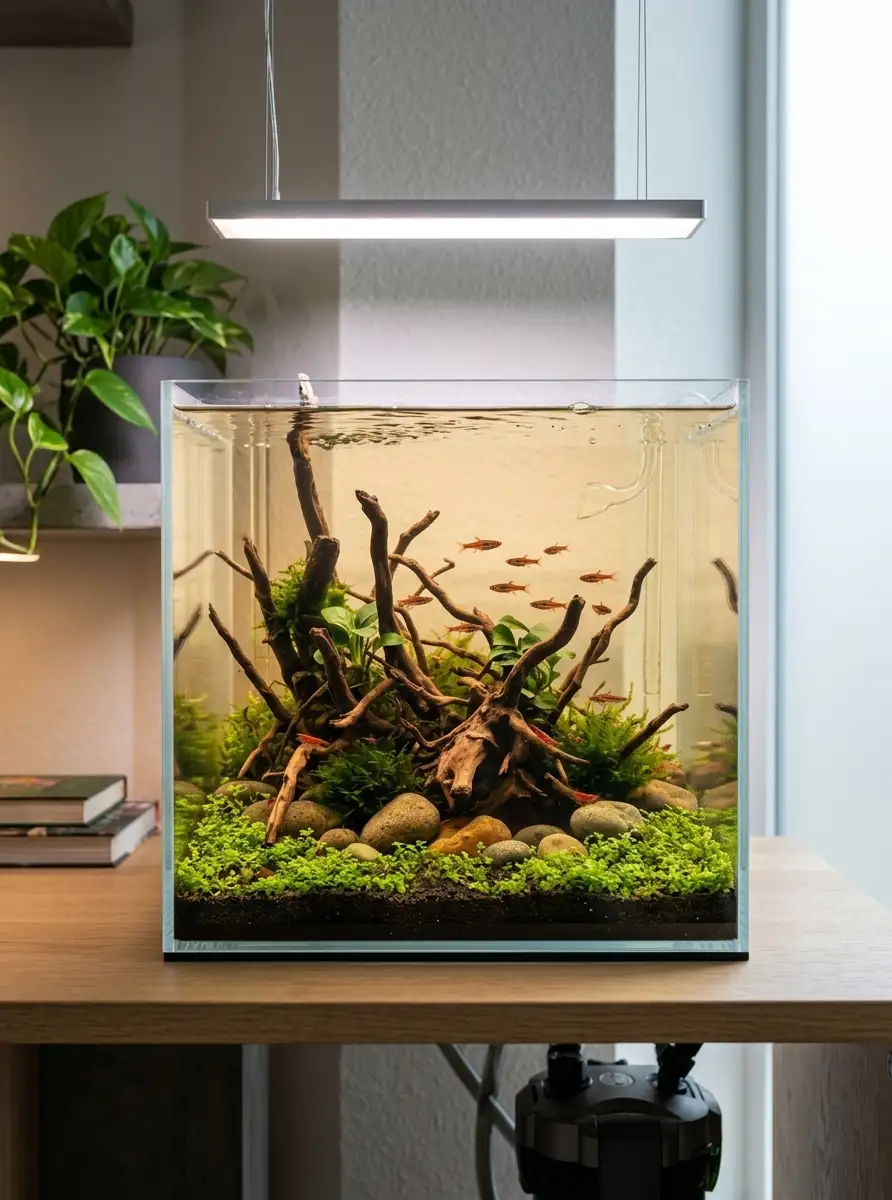 Cómo montar un nano acuario de 30 litros paso a paso