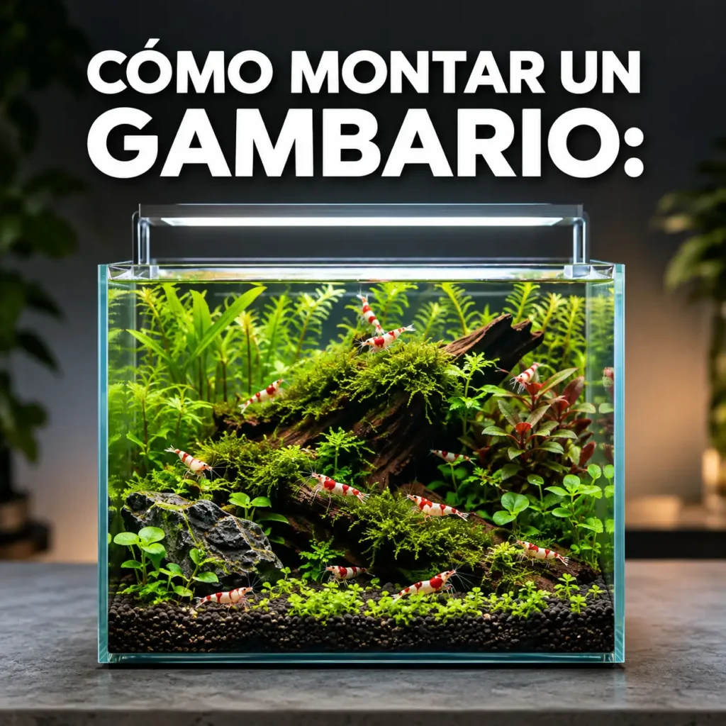 cómo montar un gambario