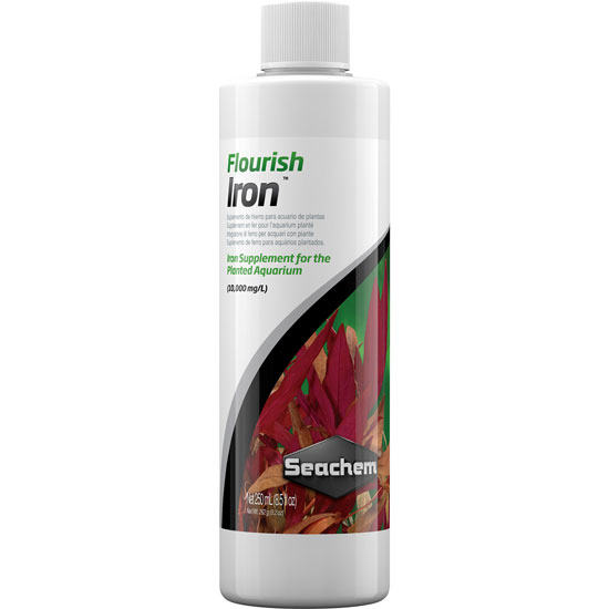 Seachem Flourish Iron - Hierro para Plantas de Acuario