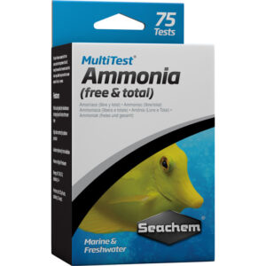 Seachem MultiTest Free & Total Amonia - Test de Amoniaco para Acuario