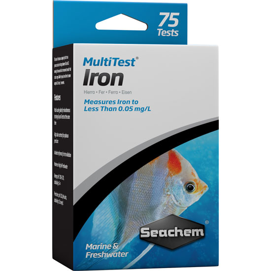 Seachem MultiTest Iron - Test de Hierro para Acuario