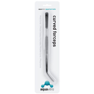Pinza Curva 25 cm AquaVitro - Herramienta para Plantado en Aquascaping