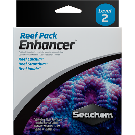 Seachem Reef Pack Enhancer - Pack Calcio Estroncio Yoduro