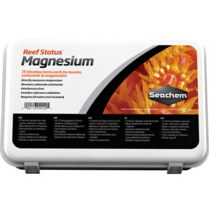 Seachem Reef Status Magnesium - Test de Magnesio y Alcalinidad para Acuario Marino