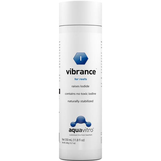Vibrance AquaVitro - Suplemento de Yodo (Yoduro) para Acuario Marino