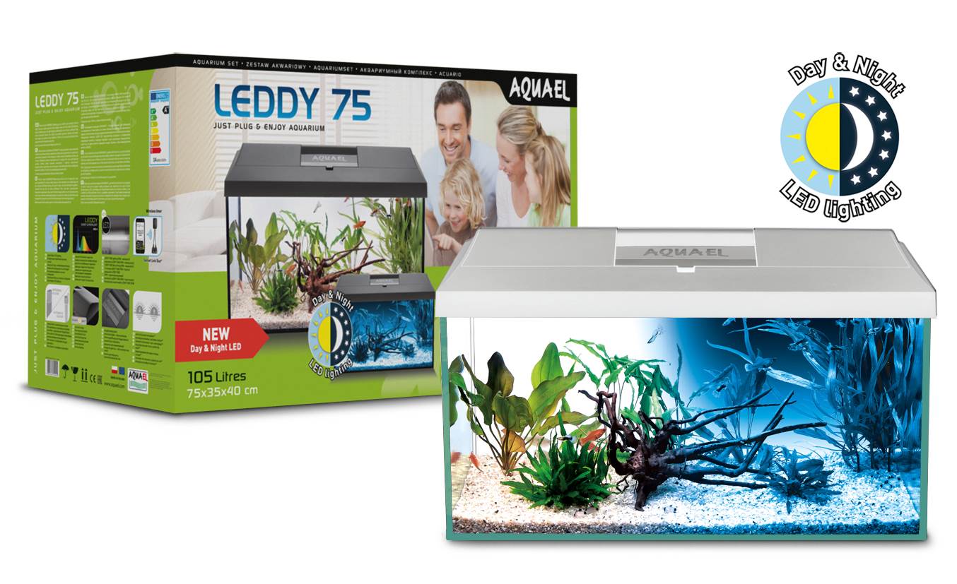 Kits de acuario completos con filtro y luz