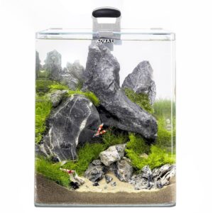 Optibent Set 30 Aquael - Acuario Completo 29 Litros con Filtro, Calentador y LED