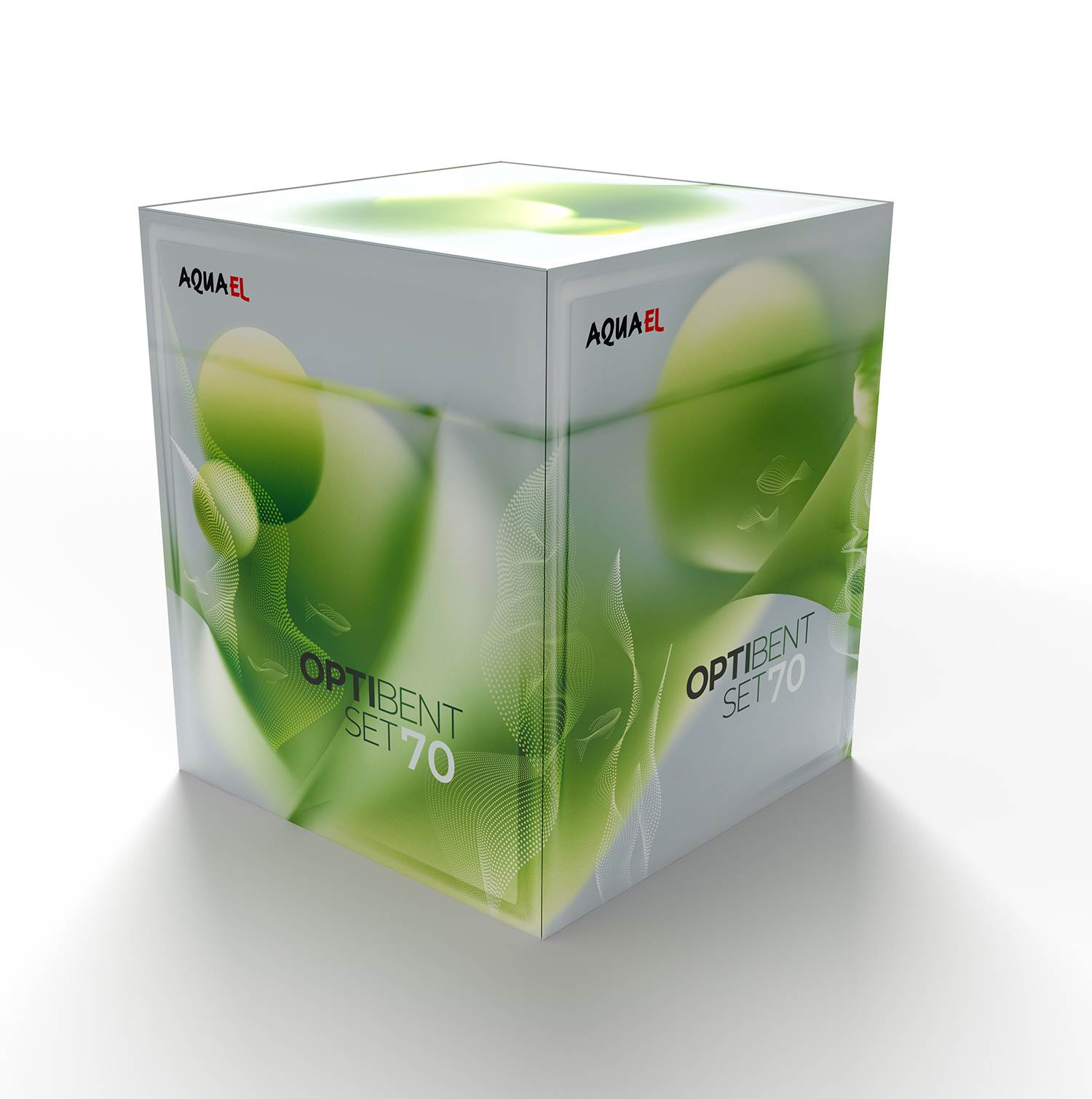 Optibent Set 70 Aquael - Acuario Completo 68 Litros con Filtro, Calentador y LED - Imagen 6