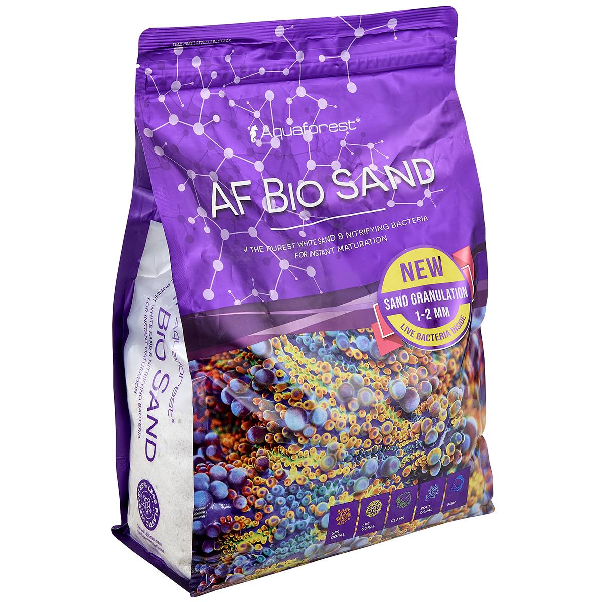 Bio Sand Aquaforest - Arena Blanca para Acuario Marino 7,5 kg - Imagen 2