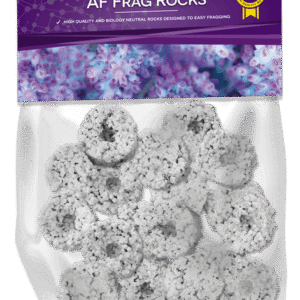 AF Frags Rocks Aquaforest - 24 Bases Cerámicas Medianas para Fragging de Corales