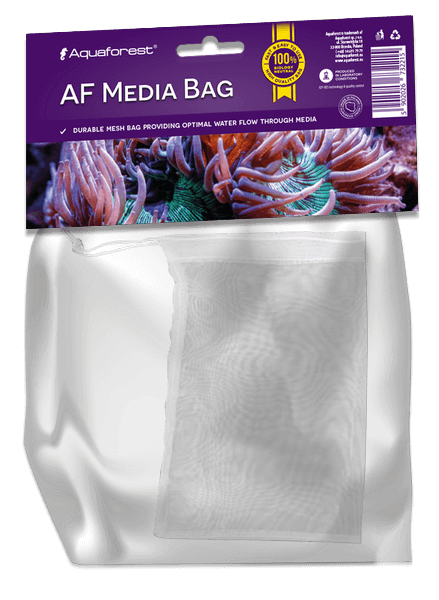 AF Media Bag Aquaforest - Bolsa de Malla para Material Filtrante, Carbón y Resinas