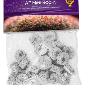 AF Mini Frags Rocks Aquaforest - 24 Bases Cerámicas Pequeñas para Esquejes de Coral