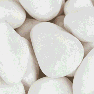 Snow White Pebbles - Cantos Rodados Blancos 5-10 cm para Acuario, por Kilo (1 a 20 kg)